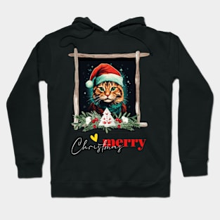 merry christmas (cat ver) Hoodie